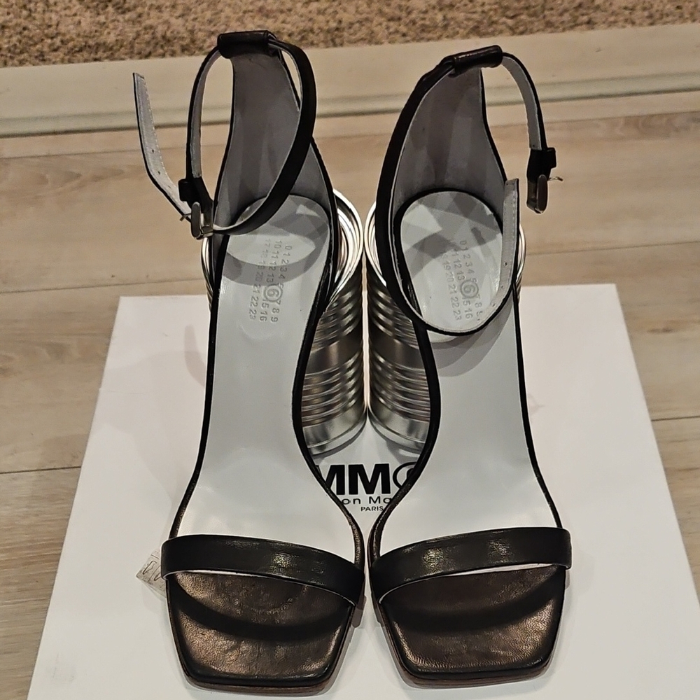 Elegant Black Women's Mm6 Maison Margiela Heels